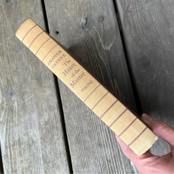 The Heart Of The Matter Vintage 1948 Hardcover Book By Graham Greene - Picture 2 of 12